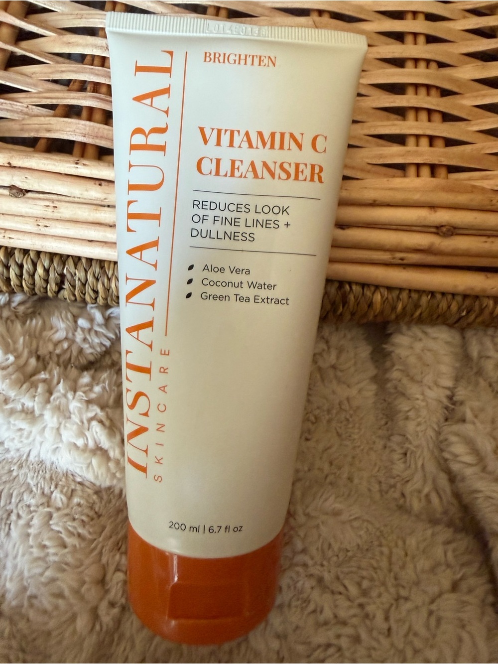 Instant Natural Vitamin C Cleanser — Orange & Cream Brightening Face Wash